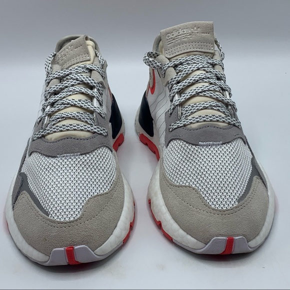 Adidas Nite Jogger White Shock Red F34123 - Picture 2 of 7